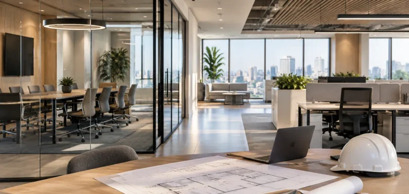 Office interior design and fit-out in Giza and New Cairo